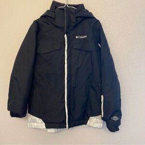 Columbia Omni tech heat interchange outgrow waterproof hooded jacket shell M